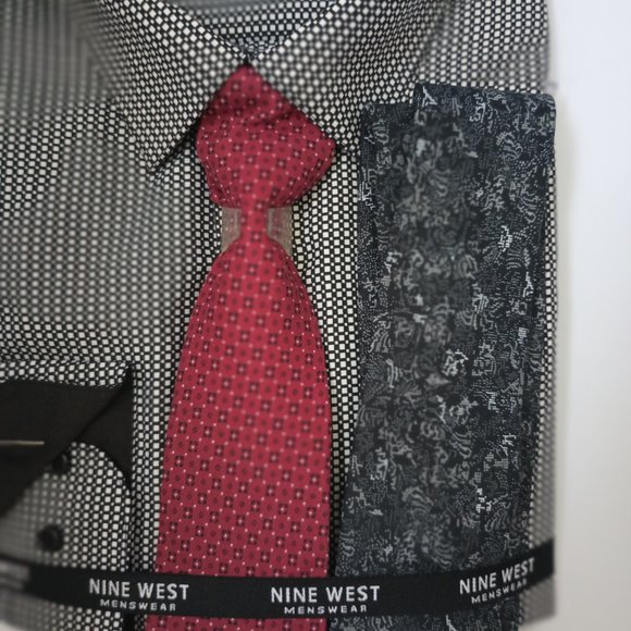 NINE WEST men's dress shirt slim fits.** Firm price. - Picture 3 of 11